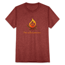Load image into Gallery viewer, Unisex Tri-Blend T-Shirt - heather cranberry