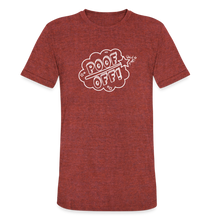 Load image into Gallery viewer, POOF OFF Shirt for Witchy Self Care Friends - heather cranberry