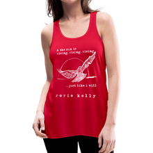 Load image into Gallery viewer, Rising, Rising, Rising Women's Lyric Tank (Click to see all colors!) - red