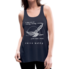 Load image into Gallery viewer, Rising, Rising, Rising Women's Lyric Tank (Click to see all colors!) - navy