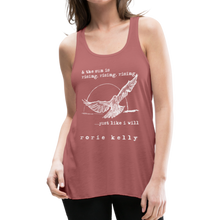Load image into Gallery viewer, Rising, Rising, Rising Women's Lyric Tank (Click to see all colors!) - mauve