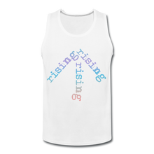 Load image into Gallery viewer, Rainbow Rising Arrow Men's Tank (Click to see all colors!) - white