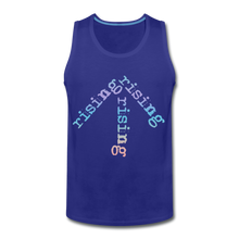 Load image into Gallery viewer, Rainbow Rising Arrow Men's Tank (Click to see all colors!) - royal blue