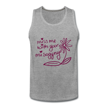 Load image into Gallery viewer, Miss Me With Your Misogyny Men's Tank (click to see all colors!) - heather gray