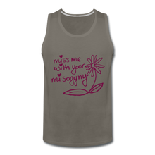 Load image into Gallery viewer, Miss Me With Your Misogyny Men's Tank (click to see all colors!) - asphalt gray