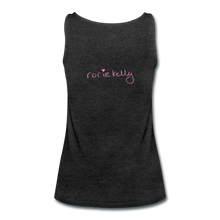 Load image into Gallery viewer, Miss Me With Your Misogyny Women's Fitted Tank (click to see all colors!) - charcoal gray