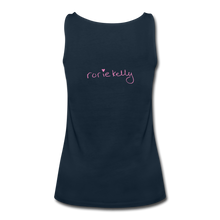 Load image into Gallery viewer, Miss Me With Your Misogyny Women's Fitted Tank (click to see all colors!) - deep navy