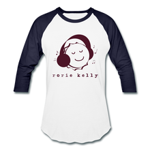 Load image into Gallery viewer, Bottlecap Baseball Tee (Click to see all colors!) - white/navy