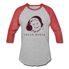 Load image into Gallery viewer, Bottlecap Baseball Tee (Click to see all colors!) - heather gray/red
