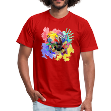 Load image into Gallery viewer, Shadow Work Unisex Jersey T-Shirt - red