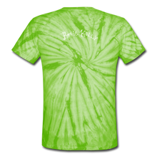 Load image into Gallery viewer, "You Can't Keep This Fucker Down" Unisex Tie-Dye T-Shirt - spider lime green
