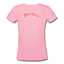 Load image into Gallery viewer, Magick Comin' Women's V-Neck Tee - pink