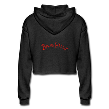 Load image into Gallery viewer, Magick Comin' Cropped Hoodie - deep heather