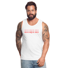 Load image into Gallery viewer, Magick Comin' Men's Tank (click to see all colors!) - white