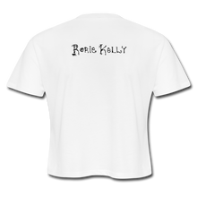 Load image into Gallery viewer, Full Moon Charm Bracelet Cropped Tee (click to see all colors!) - white