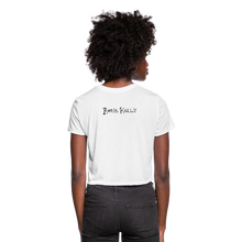 Load image into Gallery viewer, Full Moon Charm Bracelet Cropped Tee (click to see all colors!) - white