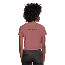 Load image into Gallery viewer, Full Moon Charm Bracelet Cropped Tee (click to see all colors!) - mauve