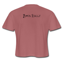 Load image into Gallery viewer, Full Moon Charm Bracelet Cropped Tee (click to see all colors!) - mauve