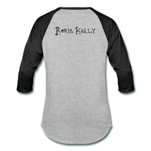 Load image into Gallery viewer, Full Moon Charm Bracelet Unisex Baseball Tee - heather gray/black