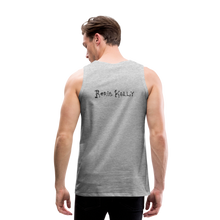 Load image into Gallery viewer, Full Moon Charm Bracelet Men’s Tank (click to see all colors) - heather gray