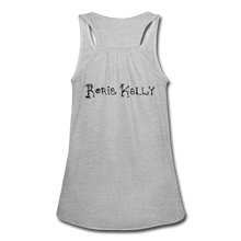 Load image into Gallery viewer, Full Moon Charm Bracelet Women's Flowy Tank Top - heather gray