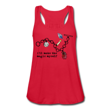 Load image into Gallery viewer, Full Moon Charm Bracelet Women's Flowy Tank Top - red