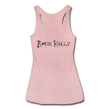 Load image into Gallery viewer, Full Moon Charm Bracelet Women’s Tri-Blend Racerback Tank - heather dusty rose