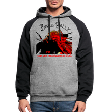 Load image into Gallery viewer, Resistance As Fuel Hoodie - heather gray/black