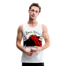 Load image into Gallery viewer, Resistance As Fuel Men’s Tank Top - white