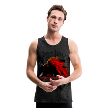 Load image into Gallery viewer, Resistance As Fuel Men’s Tank Top - charcoal gray
