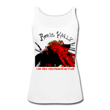 Load image into Gallery viewer, Resistance As Fuel Women’s Tank Top - white