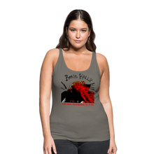 Load image into Gallery viewer, Resistance As Fuel Women’s Tank Top - asphalt gray
