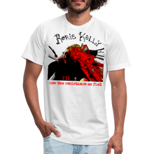 Load image into Gallery viewer, Resistance As Fuel Unisex Jersey T-Shirt - white