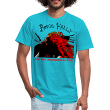 Load image into Gallery viewer, Resistance As Fuel Unisex Jersey T-Shirt - turquoise