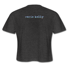 Load image into Gallery viewer, Up From Here Wings Cropped T-Shirt - deep heather