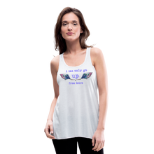 Load image into Gallery viewer, Up From Here Women's Flowy Tank Top (click to see all colors!) - white