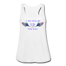 Load image into Gallery viewer, Up From Here Women's Flowy Tank Top (click to see all colors!) - white