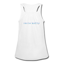 Load image into Gallery viewer, Up From Here Women's Flowy Tank Top (click to see all colors!) - white