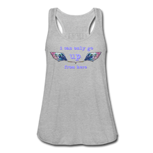 Load image into Gallery viewer, Up From Here Women's Flowy Tank Top (click to see all colors!) - heather gray