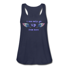 Load image into Gallery viewer, Up From Here Women's Flowy Tank Top (click to see all colors!) - navy