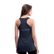 Load image into Gallery viewer, Up From Here Women's Flowy Tank Top (click to see all colors!) - navy