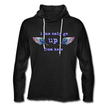 Load image into Gallery viewer, Up From Here Unisex Lightweight Terry Hoodie - charcoal gray