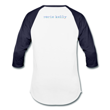 Load image into Gallery viewer, Up From Here Baseball Tee - white/navy