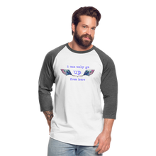 Load image into Gallery viewer, Up From Here Baseball Tee - white/charcoal
