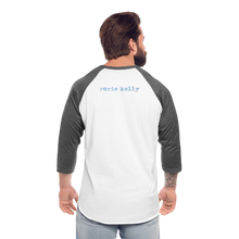 Load image into Gallery viewer, Up From Here Baseball Tee - white/charcoal