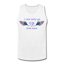 Load image into Gallery viewer, Up From Here Men’s Tank Top - white