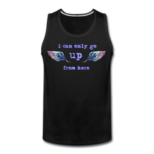 Load image into Gallery viewer, Up From Here Men’s Tank Top - black