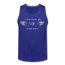 Load image into Gallery viewer, Up From Here Men’s Tank Top - royal blue