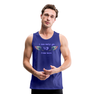 Up From Here Men’s Tank Top - royal blue