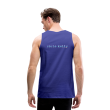 Load image into Gallery viewer, Up From Here Men’s Tank Top - royal blue